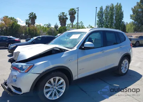 2016 BMW X3 xDrive28I from USA, damaged, VIN 5UXWX9C59G0D89539